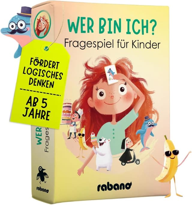 Detalle de Rabano Art Wer bin ich? Lernspiel für Kinder