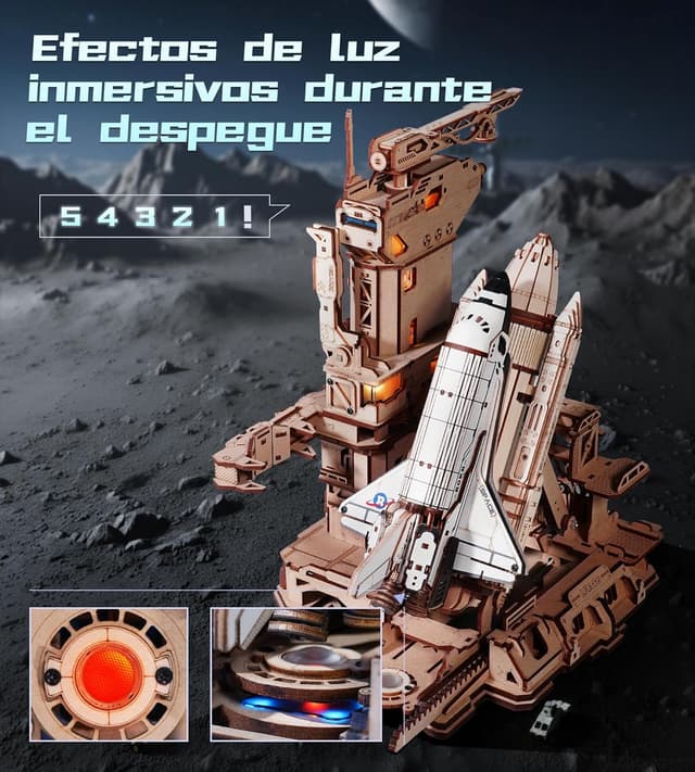 Thumbnail 3 de ROKR Puzzle 3D Transbordador Espacial LKA02 🚀