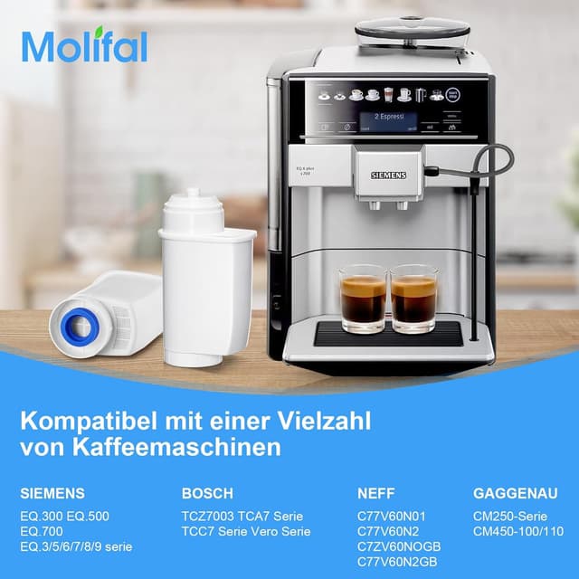 Thumbnail 4 de Molifal Ersatzwasserfilter TZ70003 für Kaffeevollautomaten