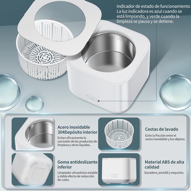 Thumbnail 4 de Limpiador Ultrasonidos Dental 43KHz 200ml