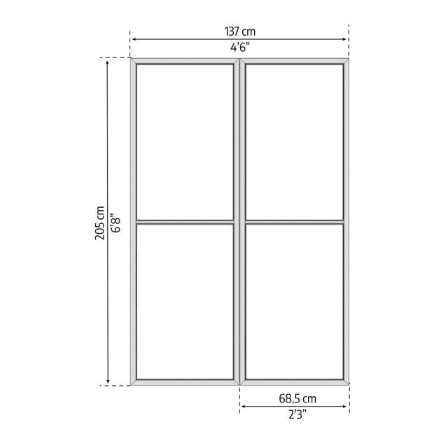 Thumbnail 3 de CANOPIA San Remo mosquitera 1 puerta doble
