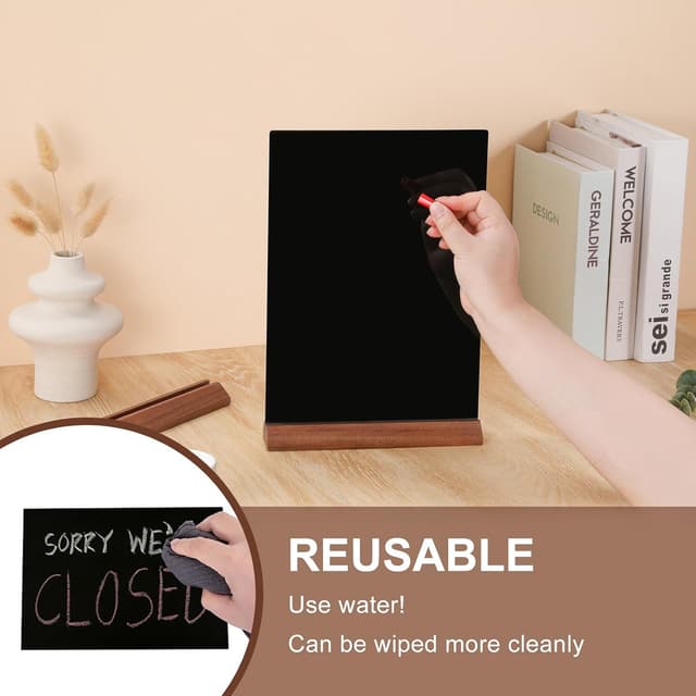 Thumbnail 4 de GUOKOFF A3 Chalkboard Signs 2pc