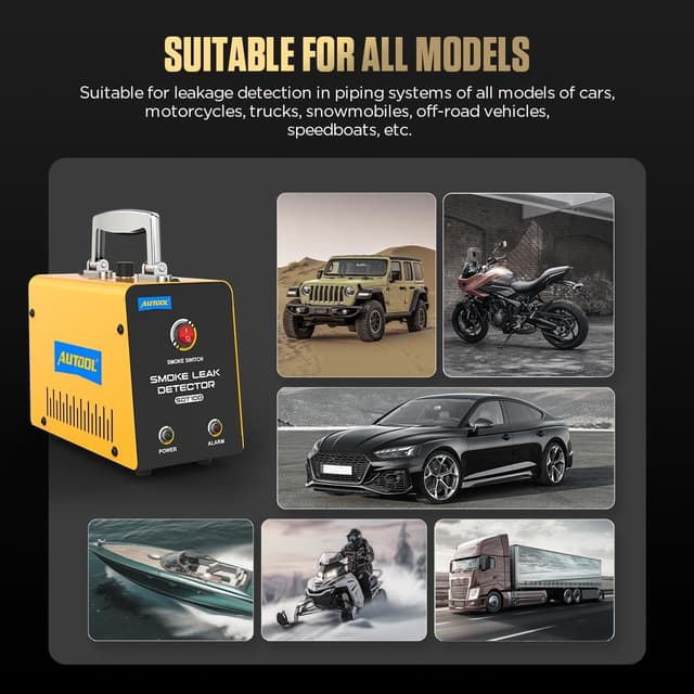 Thumbnail 2 de AUTOOL Smoke Machine Detector 12V