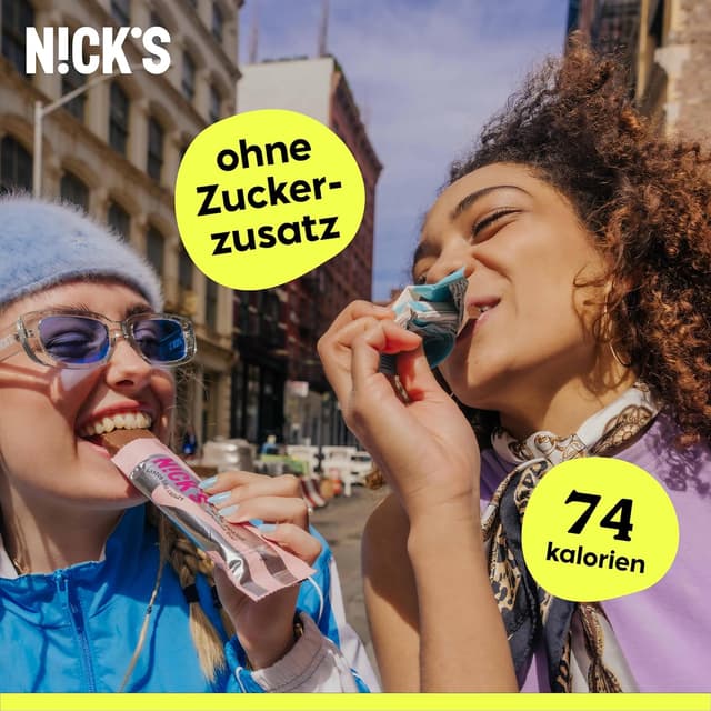 Detalle de NICKS Peanut Butter Cups Low Carb 12x30g 🍫