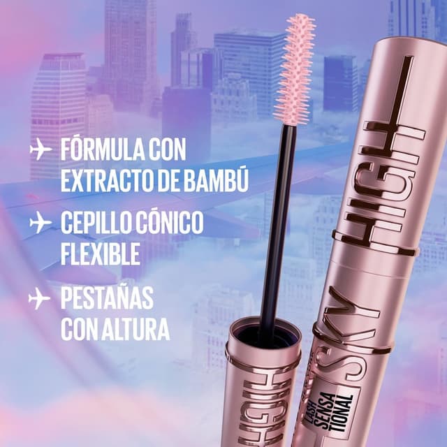 Thumbnail 3 de Maybelline New York Lash Sensational Sky High, Máscara Volumen