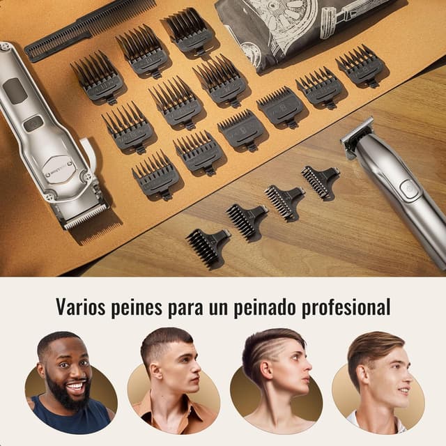 Thumbnail 5 de Maquina de Cortar Pelo Hombre Remington con Peines ✂