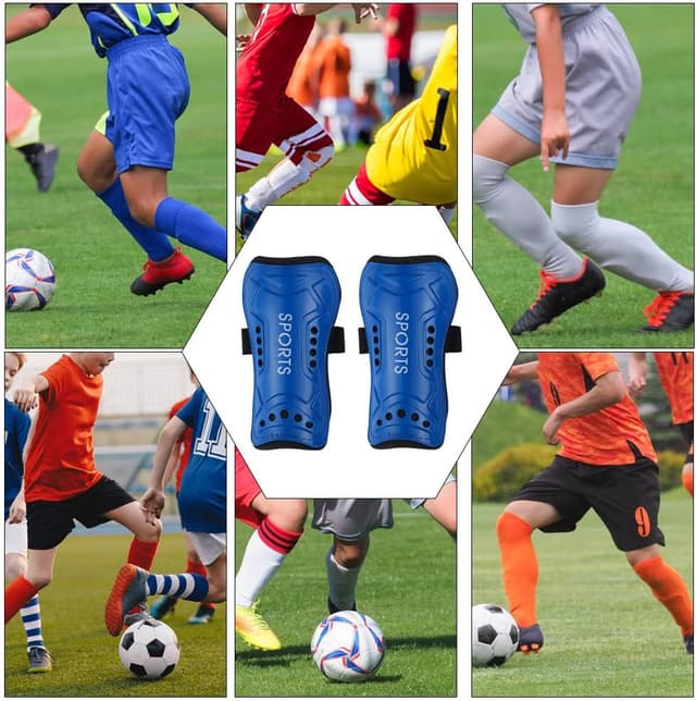 Thumbnail 6 de Yoosso Kids shin pads for football 10 x 19 cm