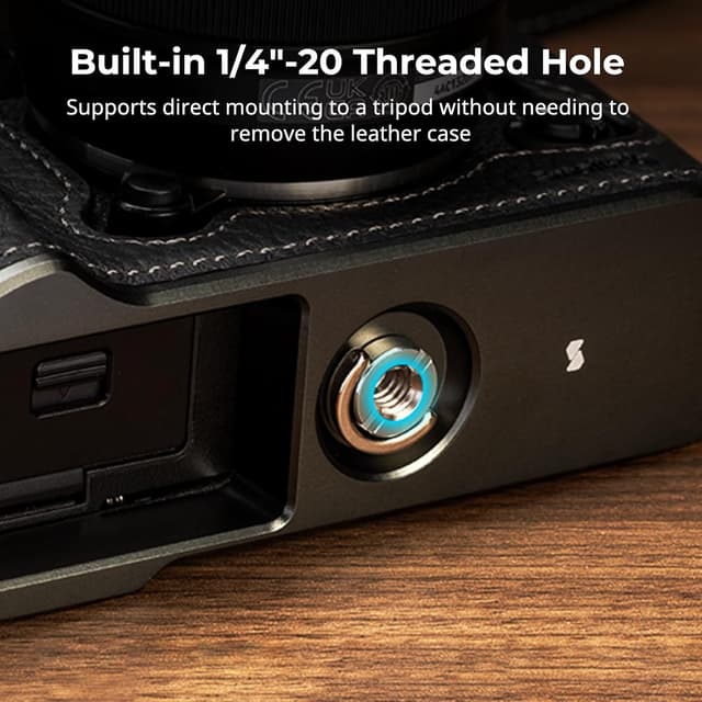 Detalle de SMALLRIG X-T50 Half Leather Case Kit für FUJIFILM X-T50