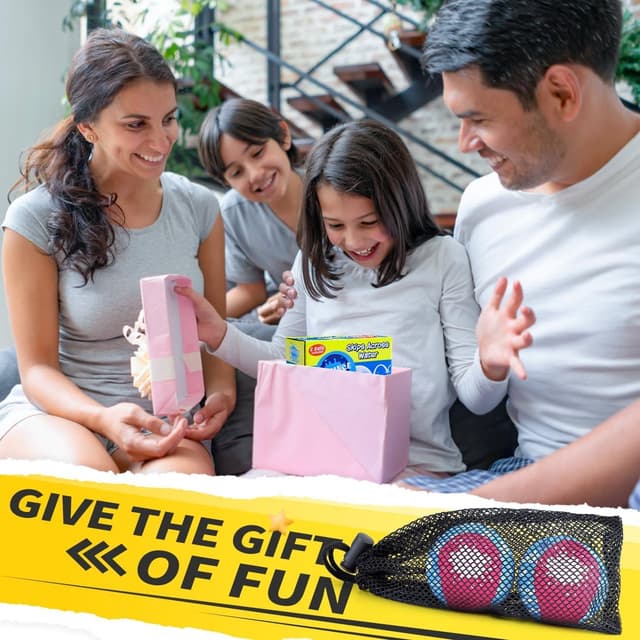 Detalle 2 de KmmiFF Wasser Sprungball im 2er-Set – Bounce Balls für Strand, See und Pool (Kinder 5–12 Jahre)