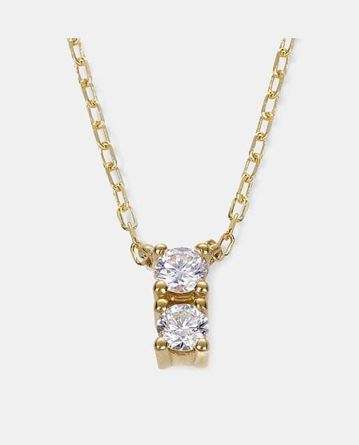 Detalle de Luzz Colgante Tú y Yo oro y diamantes 💍