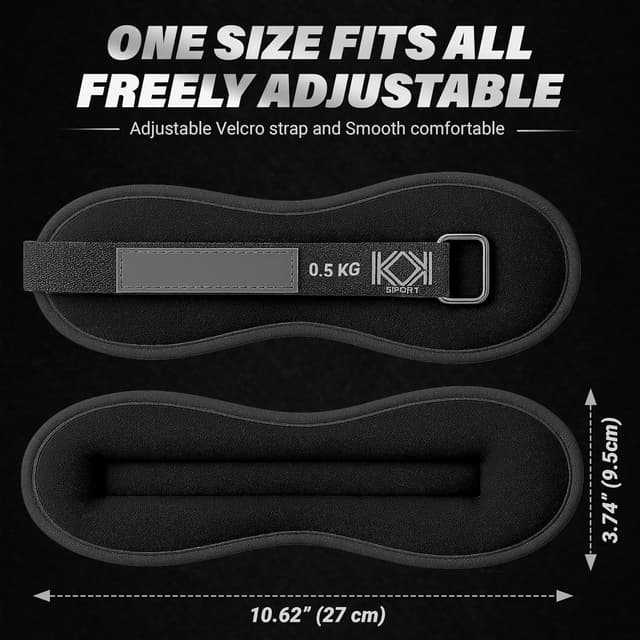 Detalle de KK Neoprene Ankle Straps Pair 2kg
