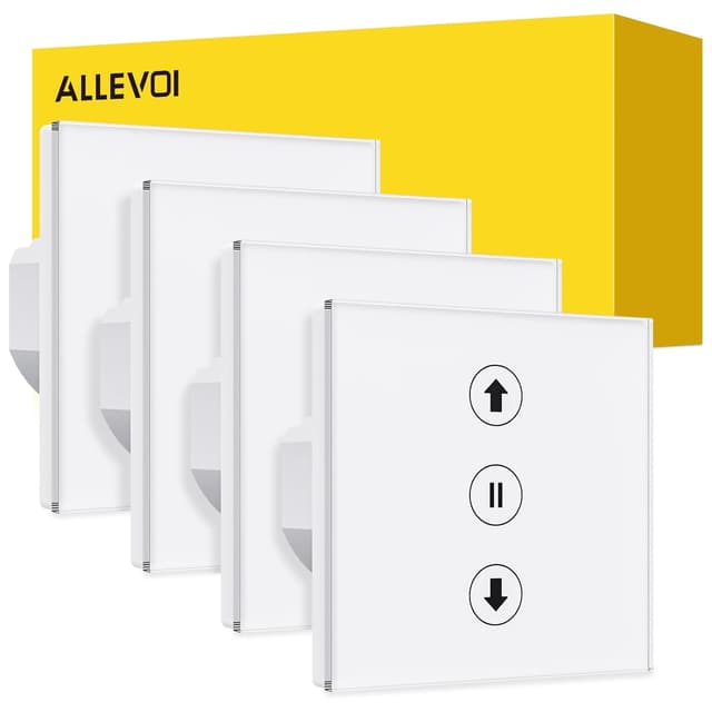 Imagen de ALLEVOI Interruptor Inteligente Persiana 80 x 80 mm en OfertitasTOP