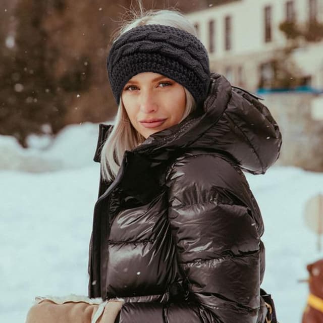 Thumbnail 2 de DRESHOW Diadema de Lana Cálida para Mujer ❄️