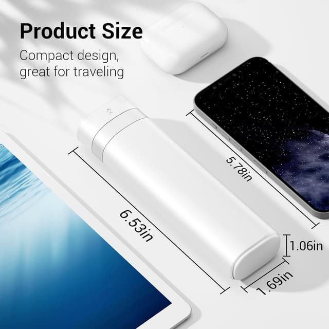 Detalle de Betife Tablettenbox 7 Tage (BPA-frei) – wöchentlicher Pillen-Organizer für Reise, Vitamine & Medikamente