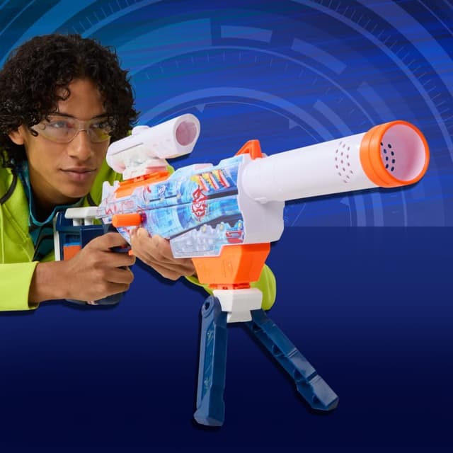 Thumbnail 3 de Nerf Loadout Arctic Zerostriker blaster pour enfants