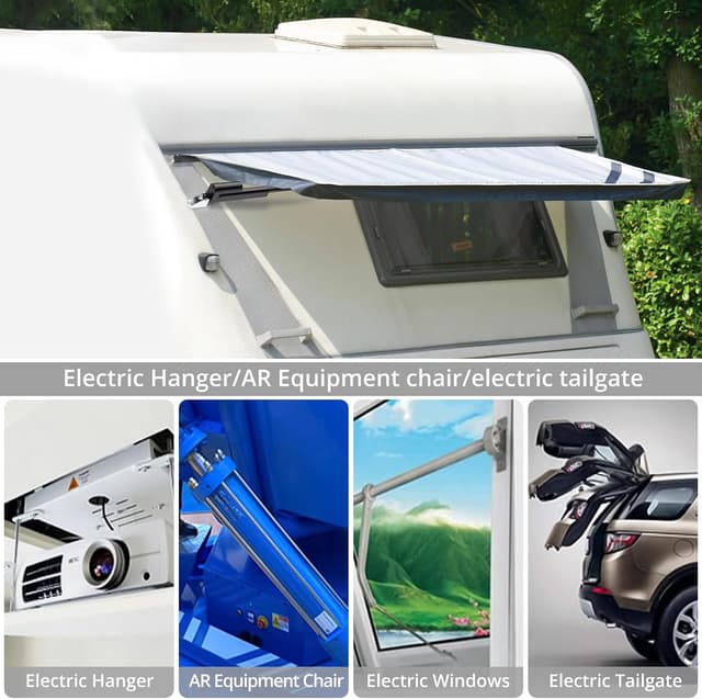 Thumbnail 6 de Justech Linearmotor (Schwarz) for linear actuator builds – 12V DC, 1500N load