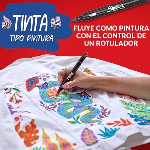 Thumbnail 5 de Sharpie Rotuladores acrílicos Tonos Tierra 12 unidades ✍