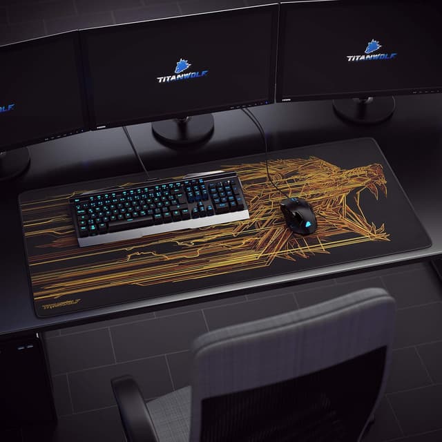 Thumbnail 3 de TITANWOLF XXL Speed Gaming Mauspad 900 x 400 mm