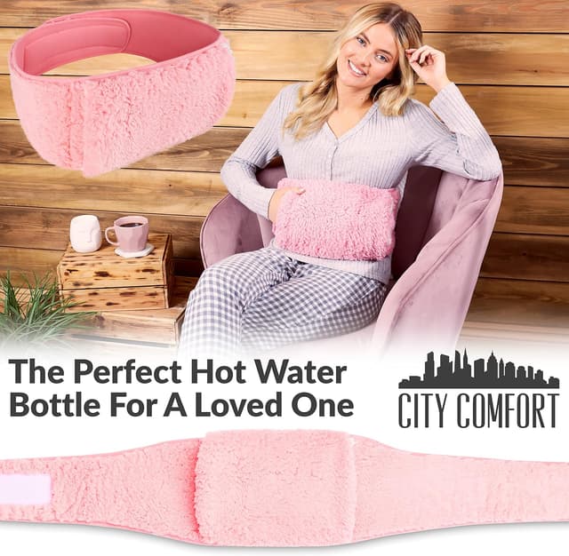 Thumbnail 2 de CityComfort Bouillotte Eau Chaude Peluche, soulagement douleurs menstruelles