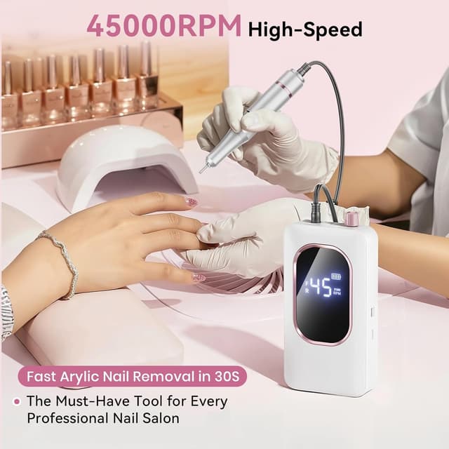 Thumbnail 6 de Hoxida Professional Nail Drill 45000RPM