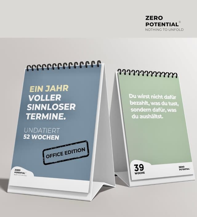 Thumbnail 4 de Demotivierender Kalender 2025 A6 📅