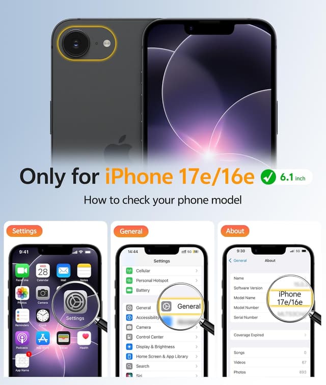 Detalle 2 de FNTCASE iPhone 16E MagSafe Case 2400 g