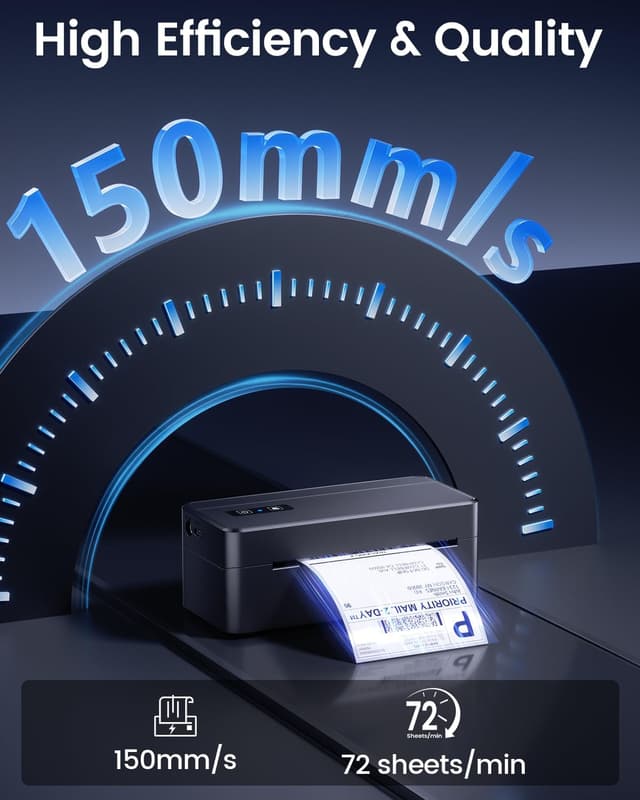 Detalle de ASprink 4x6 Thermal Label Printer