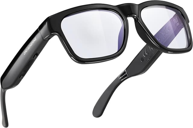 Detalle de AI translation smart glasses 164 languages