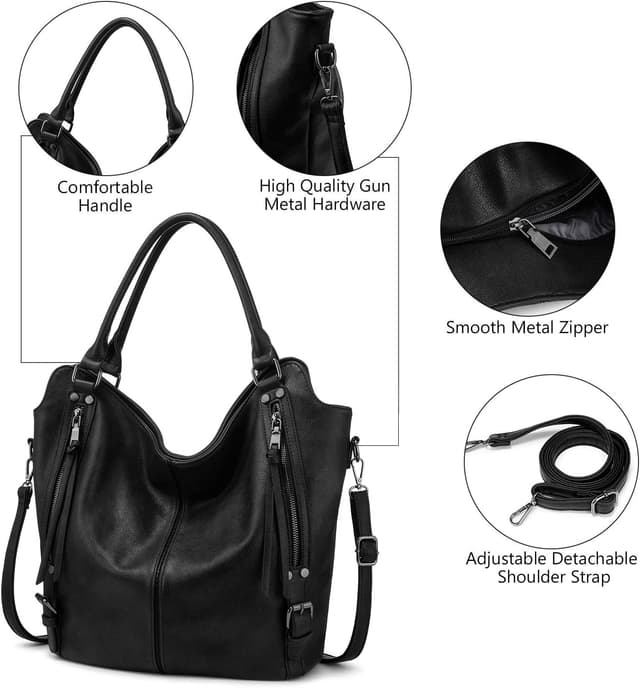 Detalle 1 de Realer Damen Shopper Set 2-teilig, 31 cm