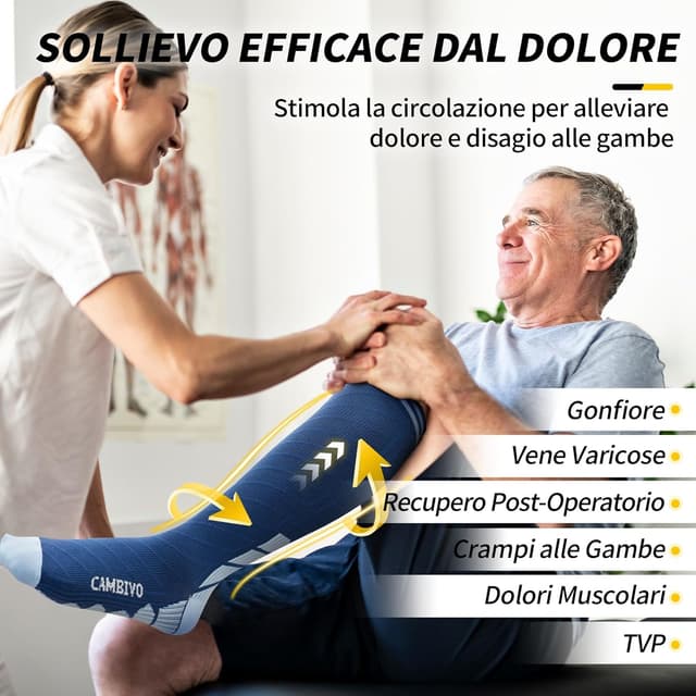 Detalle 1 de CAMBIVO calze compressione graduata 20-30 mmHg