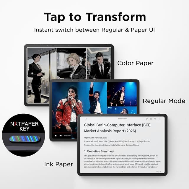 Thumbnail 4 de TCL NXTPAPER 14 Android Tablet 256GB