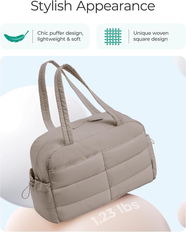 Detalle de bagsmart 31L gym bag with wet pocket