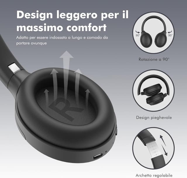 Thumbnail 2 de Srhythm NC45 Cuffie ANC Bluetooth