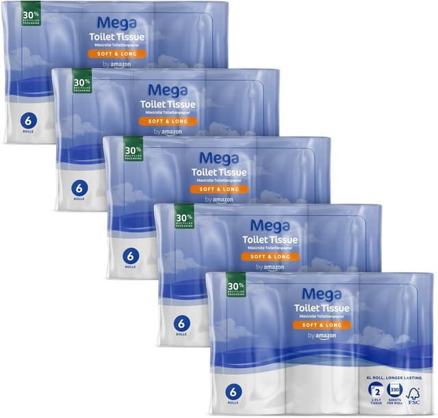 Detalle de By Amazon Mega Toilet Roll