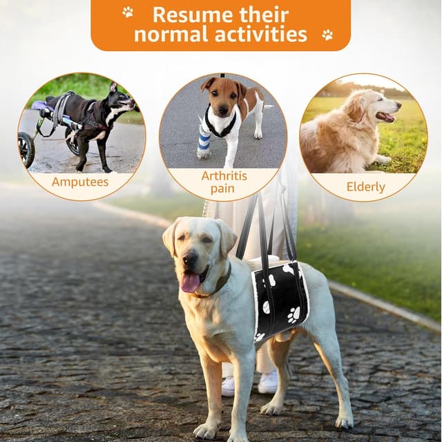 Thumbnail 1 de Adjustable Dog Sling for Back Leg Support X-Large