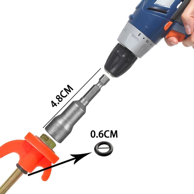 Detalle de KEELYY Zeltheringe 20x Stahl mit Gewinde