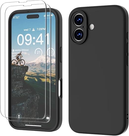 Detalle de GOODVISH Funda 3 en 1 para iPhone 16 - Protección Total 🛡