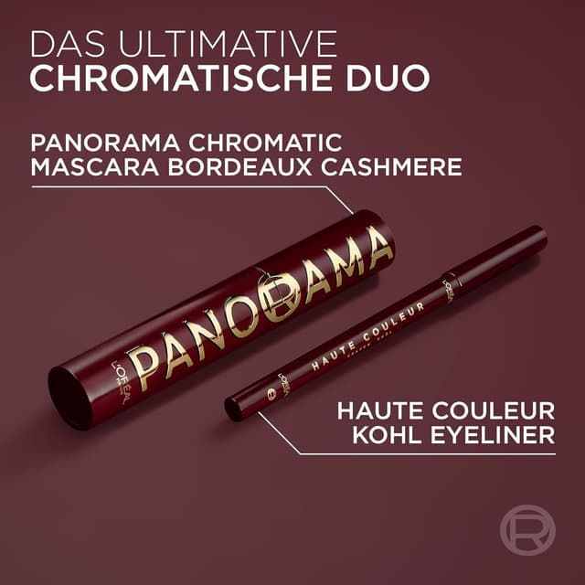 Thumbnail 6 de L’Oréal Paris Panorama Chromatic Mascara Intensive Farbe – 24h Halt, Panorama-Volumen in Bordeux Cashmere