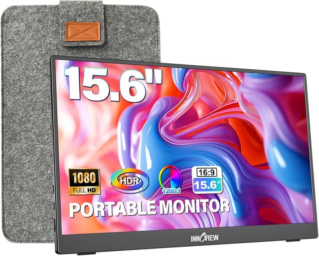 Detalle de InnoView Portable Monitor 15.6" 1080P