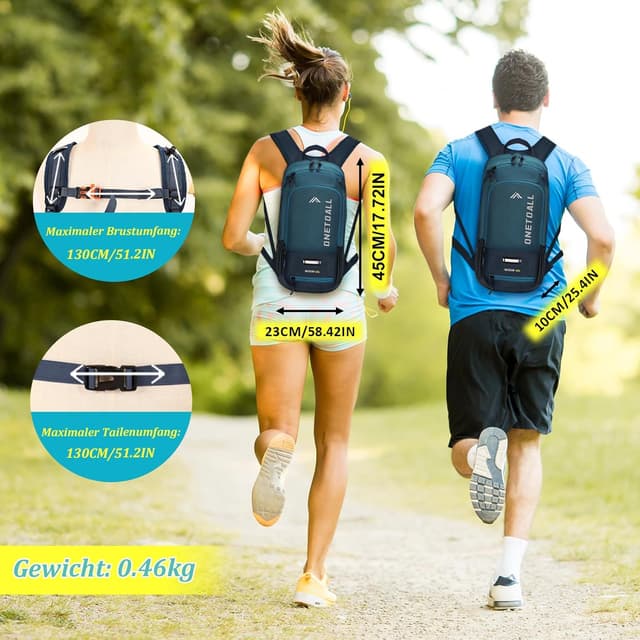 Thumbnail 6 de LOCAL LION Fahrradrucksack 10L mit Regenschutz