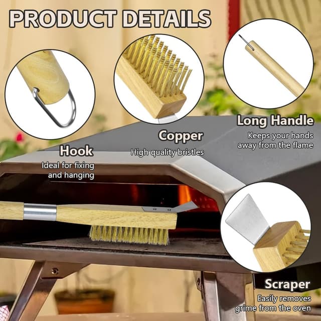 Thumbnail 2 de OFFCUP Pizza Oven Brush