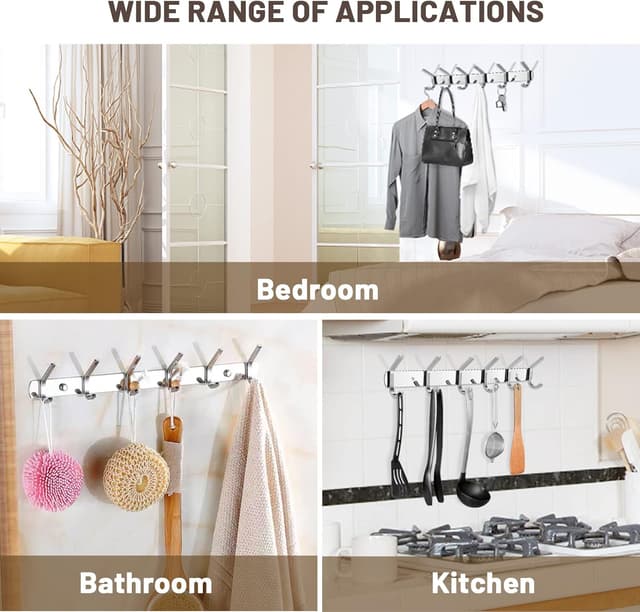 Thumbnail 4 de Appendiabiti Acciaio Inossidabile 6 ganci