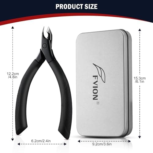 Thumbnail 6 de FVION Alicate para Cutículas 🛠️ Profesional en Acero Inoxidable