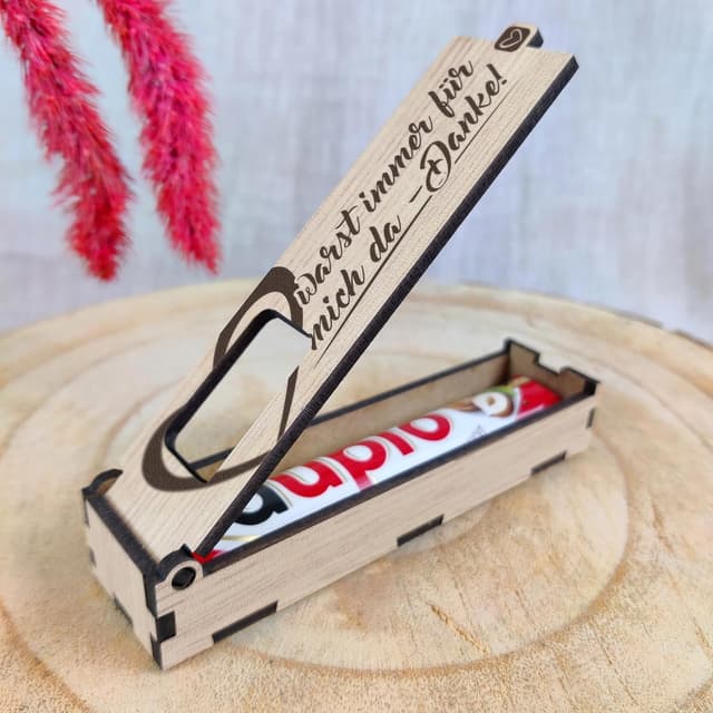 Thumbnail 4 de Dankeschön Geschenkbox Schokoriegel Duplo