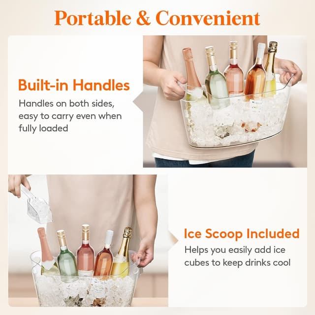 Thumbnail 5 de Lifewit 6.5L Ice Bucket for Parties 🍾