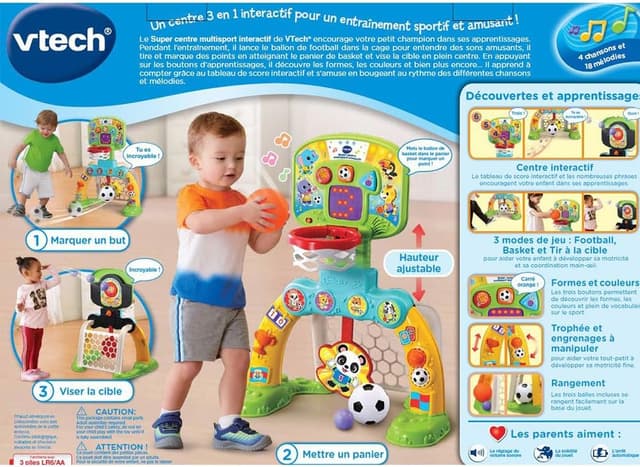 Thumbnail 6 de Centre multisport interactif VTech 3 en 1