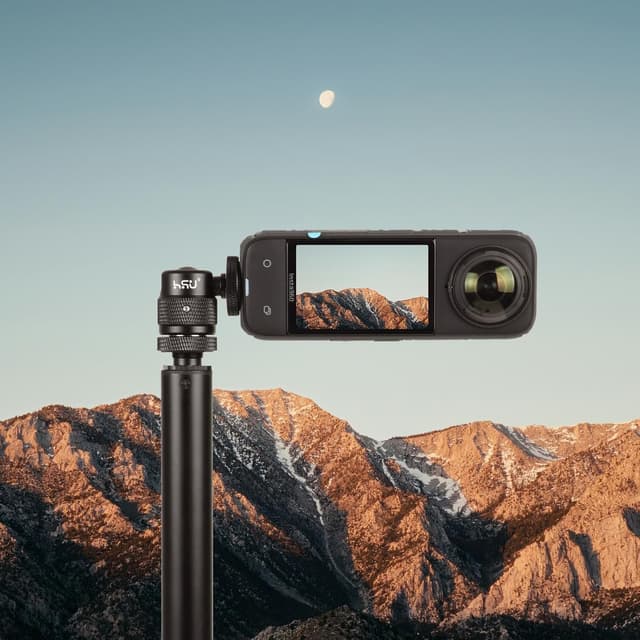 Thumbnail 6 de HSU Aluminium Alloy Cold Shoe Adapter for Action Cameras (Angle Adjustable 1/4 Tripod Mount) for Insta360 X2/X3/X4