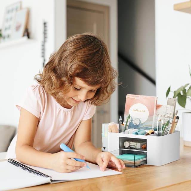 Thumbnail 6 de Cayxenful desk organiser with drawers