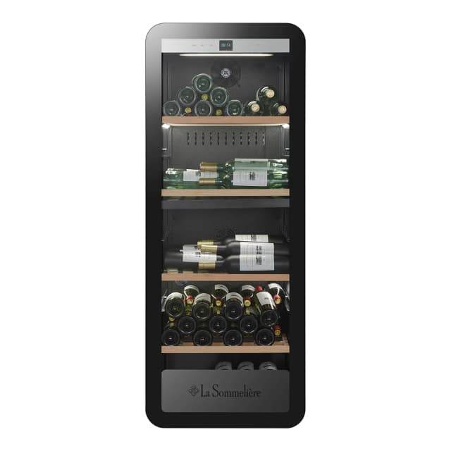 Detalle de La Sommelière APOGEE145DZN vinoteca 143 botellas 🍷