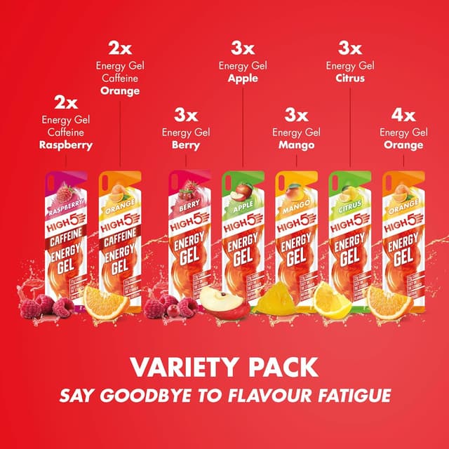 Detalle 2 de HIGH5 Sport Gel Running Pack energy gels